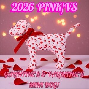 PINK Victoria's Secret - 2026 Mini Dog for Galentine’s /Valentine’s Day!